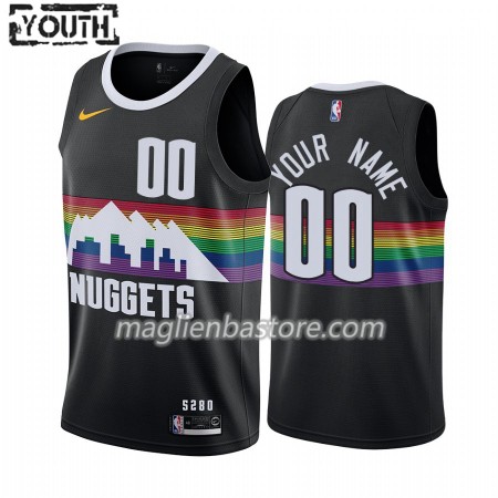 Maglia NBA Denver Nuggets Personalizzate Nike 2019-20 City Edition Swingman - Bambino
